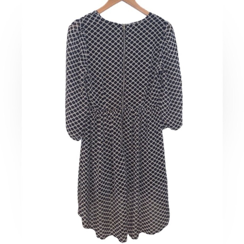 One Clothing Hi Low Hem Geometric Print Midi Dress Size Medium